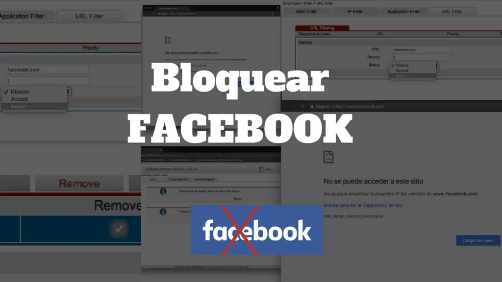 Bloquear Acceso a paginas web desde el router de CNT