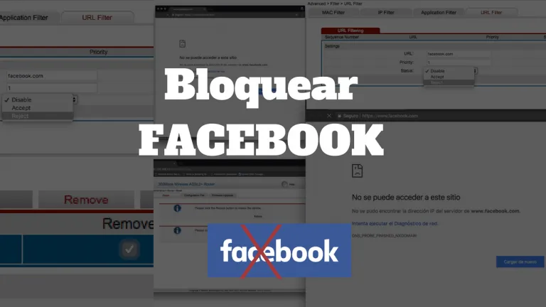 Bloquear Acceso a paginas web desde el router de CNT